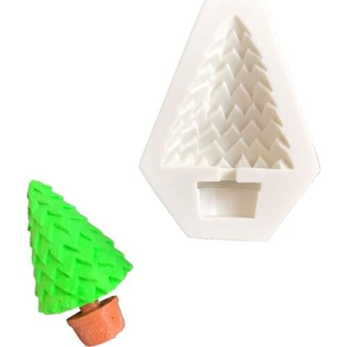 Christmas Tree, Gift Decorating Molds Cake Silicone Mold Sugarpaste Candy Chocolate Gumpaste Clay Mould
