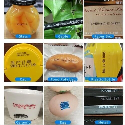 Made in China Face Mask Mini Barcode Size Printer/Mini Handheld Inkjet Printer/Mini Handheld Printer on Pipe and food Industry
