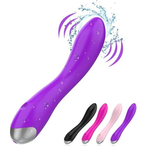 Silicone AV Wand Vaginal Massager Sex Toys for Woman 20 Speeds G Spot Vibrator Clitoral Stimulator Female Masturbator