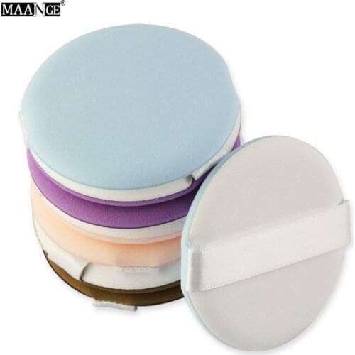 MAANGE 8Pcs/Pack Makeup Sponge Cosmetic Powder Puff For Foundation Contour Facial Smooth Tools #266727