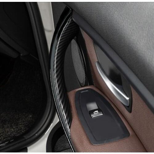 2Pcs ABS Interior Door Handle Pull Protective Cover for -BMW 3 4 Series 3 Series GT F30 F35 2013-2019