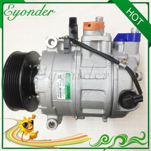 Auto AC Air Conditioning Compressor 7SEU16C Clutch Pulley 7PK for Audi Q7 3.0 TDI 3.6 FSI A8 3.7 4.2 CATA 3B0820803A 3B0820803