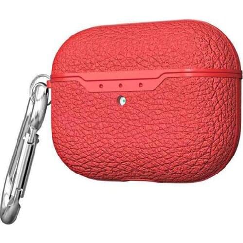  Charging Cover PU Leather Bag Protective Case with Buckle for Apple AirPods Pro Bluetooth Earphone Accessories