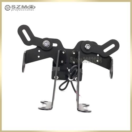 For YAMAHA FZ1N FZ1 Fazer Motor Tail Tidy Fender Eliminator Registration License Plate Holder frame LED Light 06-2012 Parts