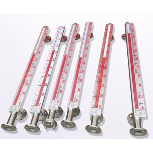 DN20 flange side install Connection Stainless Steel Material 1300 mm Test Range and High Quality Tank Water Level Indicator