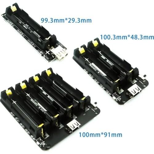 ESP32 ESP32S For Wemos For Raspberry Pi 18650 Battery Charge Shield Board V3 Micro USB Port Type-A USB 0.5A For Arduino Charge