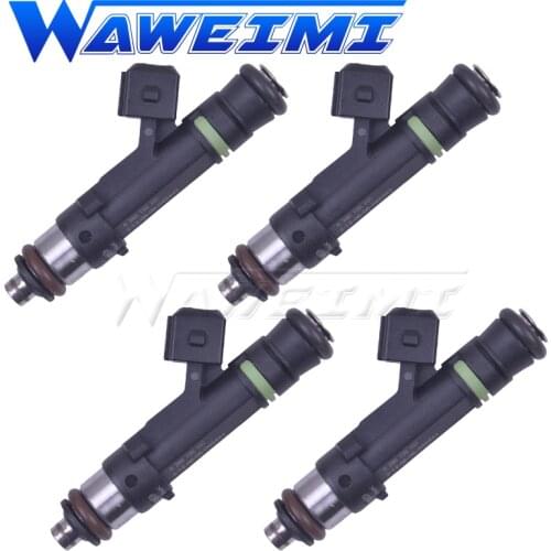 WAWEIMI 4 Pieces Genuine Quality Fuel Injectors OE 0280158101 For CHEVROLET NIVA LACETTI 1.8L 0280158101 96487557