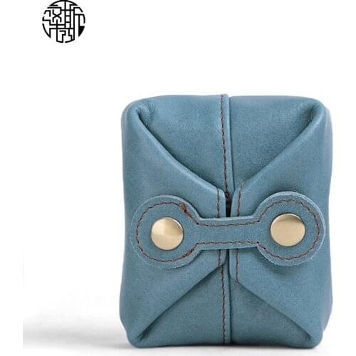 Zenos Japan Style Girls Genuine Leather Wallet Purse Cute Coin Purse Portable Storage Bag for Women Girls