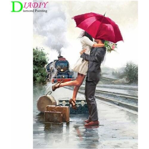 5D DIY Diamond Painting Couple Full Square/Round Drill Rhinestone Portrait Diamond Embroidery Cross Stitch Mosaic Home Decor