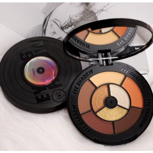 NEW 8 Colors Eyeshadow Pallete Eye Makeup Matte Texture Shimmer Glitter Natural Long Lasting Create Foggy Makeup Eyeshadow TSLM1