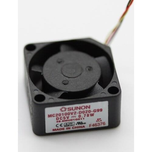 New Sunon 2010 5V mc20100v2-d020-g99 2cm micro chassis cooling fan