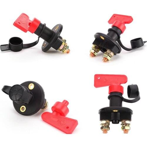 Truck Boat Car Battery Disconnect Rotary Power Isolator Cut Off Kill Switch For Marine ATV Car Accessories 12v 1.5a