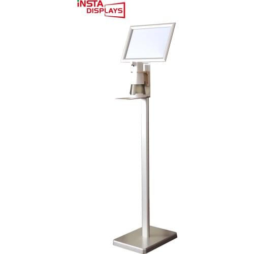 Chinse Hot Sale Contact-free Office Hospital Supermarket Soap Dispenser Display Stand