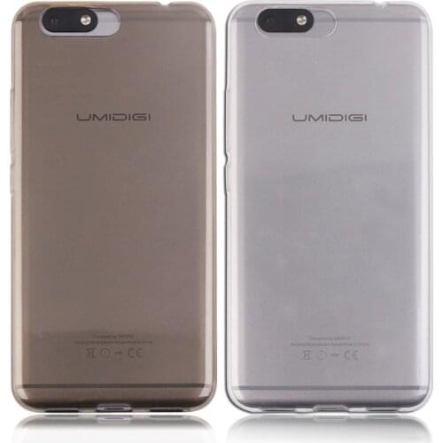 Luxury Full Protect Anti-knock TPU Silicone Transparent Back Cover Case For UMIDIGI C Note for phone cases cover