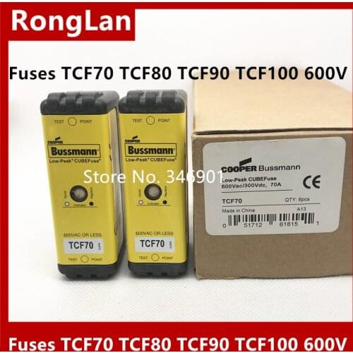 [SA]US imports - Bussmann Fuses TCF70 70A TCF80 80A TCF90 90A TCF100 100A 600V delay slow-blow
