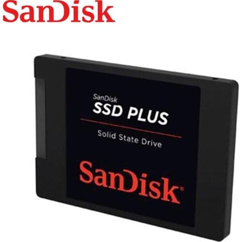 Sandisk SSD Plus Internal Solid State Hard Drive Disk SATA III 2.5" 1TB 120GB 240GB 480GB Laptop Notebook Solid State Disk SSD