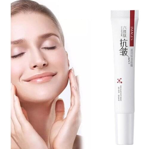 Six Peptide Face Cream Moisturizing Anti Wrinkle Anti Aging Hyaluronic Acid Facial Cream Fade Fine Lines Face Care Essence