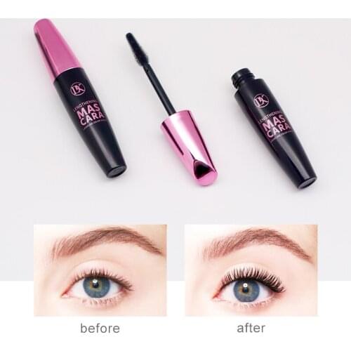 Mascara Long Eyelash Silicone Brush Lengthening Mascara Waterproof Long lasting Makeup Eye Cosmetic Dukan Brand Whole Sale
