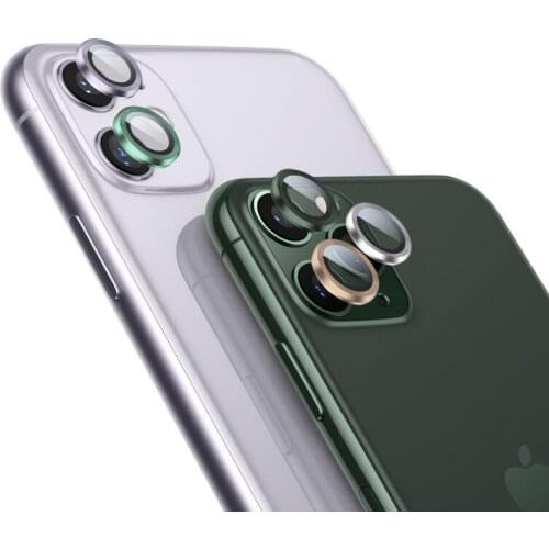 Defensive Camera Lens Protective Ring For iPhone 11 Pro Max 12 Pro 12 Metal Tempered Glass iPhone 11 12 Pro Max 12 Mini Cover