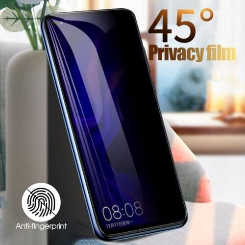 Anti Spy Tempered Glass For Huawei Honor 10 Screen Protector Full Privacy Glass Honor 20 Pro 10 Lite 20i View Film