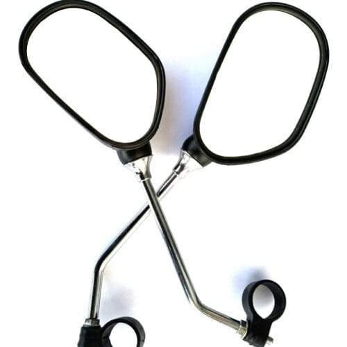 1pair Bicycle Rearview Mirror Mountain Bike Riding Mirror Safety Rearview Mirror for Cycling Bike Accessories plane reflector