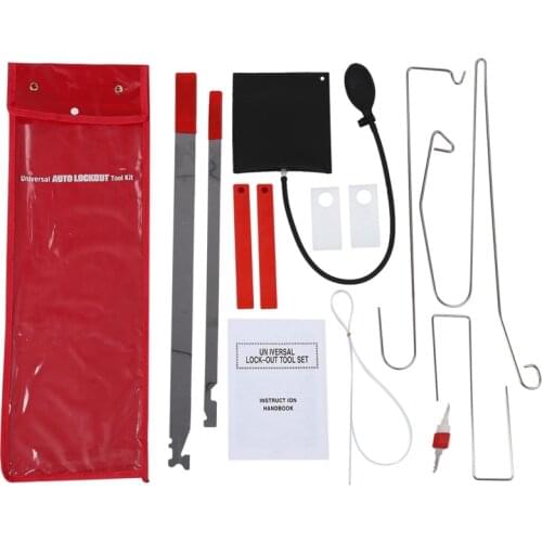 1Set Universal Car Door Key Lost Lock Out Emergency Open Unlock Tool Kit Car Tools Set Key Kit