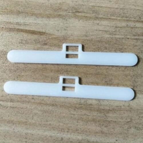 10pcs White Home Weights Parts Repair Clips Replacement Vertical Blind Spares Bottom Chain Link Slat Hanger Curtain Accessories