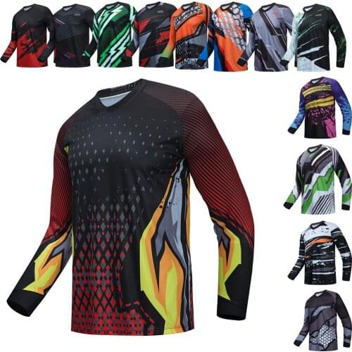 2020 Mens MTB Motocross Jersey Moto Motorcycle Mountain Bike Endura Wear BMX DH T Shirt Clothing Maillot Ciclismo Downhill