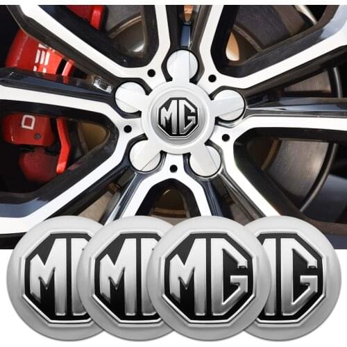 Car Accessories Tire Wheel Center Hub Cap Rim Covers Stickers Decal For MG ZS GS TF MORRIS GARAGES MG3 MG5 MG6 GT Mg350 MG3SW