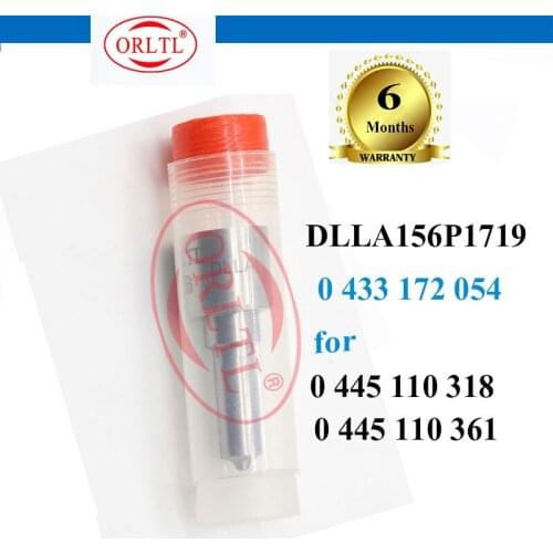Diesel DLLA156P1719 0 433 172 054 Common Rail Nozzle DLLA 156P 1719 0433172054 for 0445110318 0445110361 0 445 110 318 0 445 1