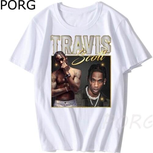 Hip Hop Rap Music Travis Scott T Shirt Streetwear Oversized T-shirt Men T-shirt Harajuku T Shirt For Men Cool Mens Clothing
