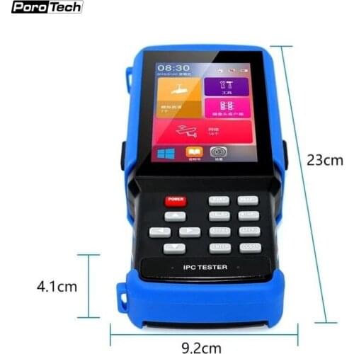 IPC9310 IP Coaxial HD4.0 CCTV Tester H.265 4K IP 5MP AHD 8MP CVI TVI CVBS Camera Tester Monitor ONVIF POE UTP/RJ45 TDR Test