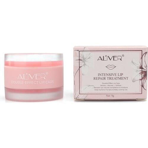 Double-effect Lip Sleep Mask Scrub Moisture Collagen Repairing Lip Care Exfoliating Moisturizing Lips Cream