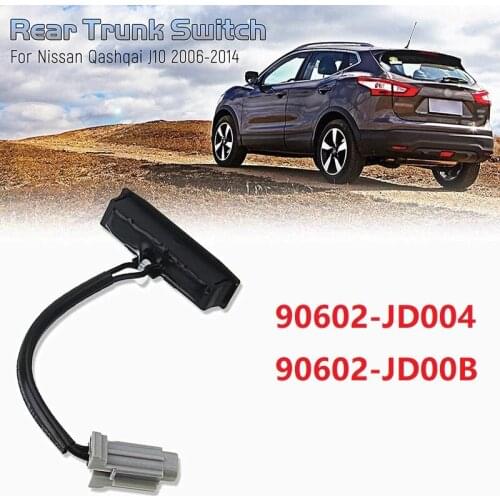 New Car Rear Trunk Tailgate Switch Handle For Nissan Qashqai J10 2006-2014 90602-JD004 90602-JD00B 90602JD004