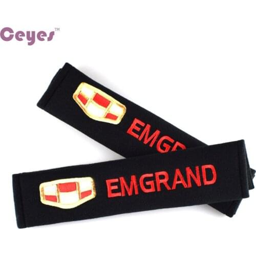 Excellent Car-Styling Auto All Cotton Fit For Geely Emgrand Ec7-Rv X7 Emgrand Ex7 7 Ec8 EC7 EC6-RV Car Styling Car Stickers 2PCS