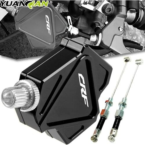 CNC Lever Easy Pull Cable System For Honda CRF250R CRF450R CRF450RX CRF250X CRF450X CRF150F CRF230F CRF150L CRF 250 L/M/RALLY