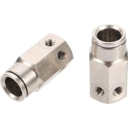 Garden Water Connector 3/8 '' Quick Connect 6 Nozzle Hole Connector High Pressure 9.52mm Pipe Quick Access Couplings 1Pc