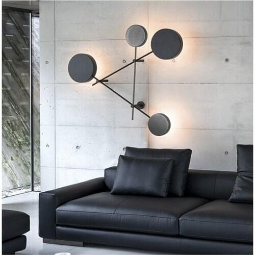 Nordic Modern LED Wall Lamp Glass Ball Bathroom Mirror Beside American Retro Wall Light Sconce Wandlamp Aplique Murale