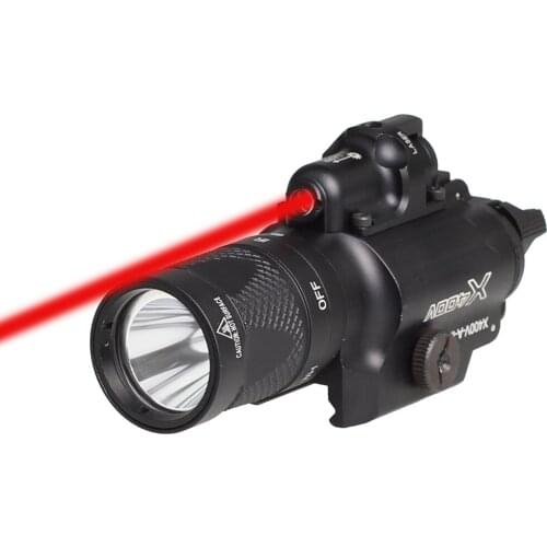 SPINA OPTICS Tactical X400V IR Night Vision Weapon Light Combo Laser Pistol Gun Hunting Scout Weapon Light