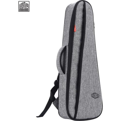 LINGTING 21 Inch/ 23 Inch Universal Ukulele Backpack Soprano/ Concert Ukelele Bag Uke Case Double Adjustable Shoulder Straps
