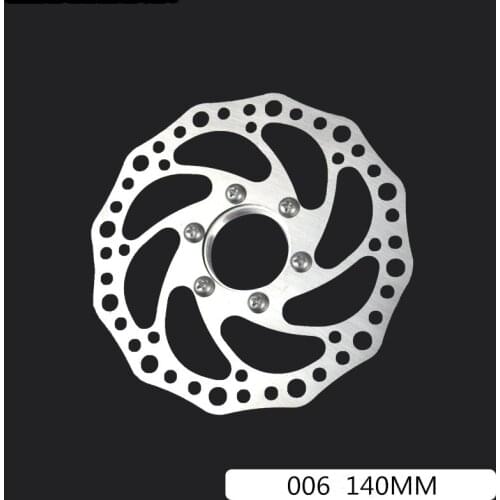 Bicycle brake pads Mountain Bike 140mm Road MTB Disc Brakes Rotor stainless steel With Screws mechanical Disc Brake