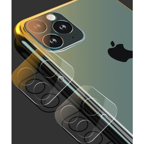 2Pcs 9D Camera Tempered Glass For iPhone 12 11 Pro MAX Screen Protectors Camera Lens Film For iPhone 7 8 Plus XS Max XR Glass