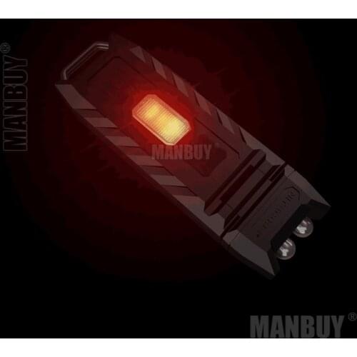 2020 NITECORE THUMB LEO Rechargeable White +Red +UV Light LEDs Handy Versatile Tiltable Worklight Outdoor Camping Keylight EDC