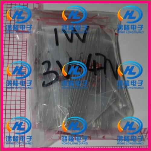 300pcs/lot 30 Values X10PCS (3V -47V) 1W 1N4727~1N4752 zener Diode Assorted kit Assortment & Samples pack