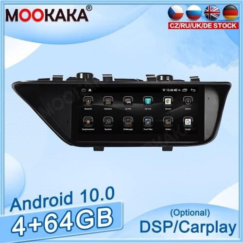4+64GB Android10.0 For Lexus ES250-300 Car DVD GPS Navigation Auto Radio Stereo Video Multimedia Player Carplay HeadUnit Tesla