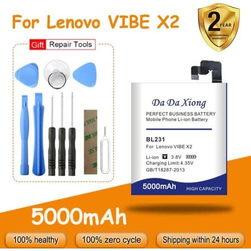 3500mAh BL231 BL-231 Battery High Capacity for Lenovo VIBE X2 X2-TO X2-CU S90T S90U Replacement batteria + free tools