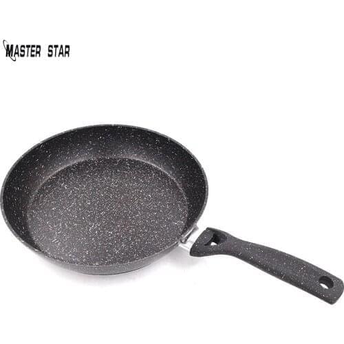 Master Star Non-stick Frying Pan Granite Fry Pan High Quality Classic Design Home Kitchen Cookware Induction Cooker