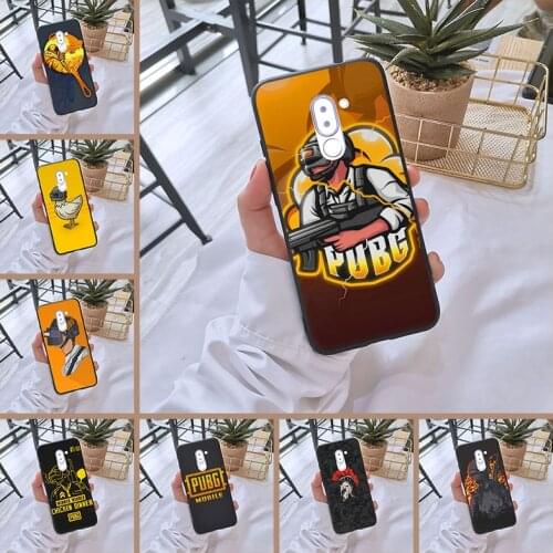 Phone Case For Huawei Honor 6A 4C 5C 6C Pro Soft Silicone PUBG Game Cool Men Black Back Cover For Huawei Honor 6 5A 4X 5X 6X