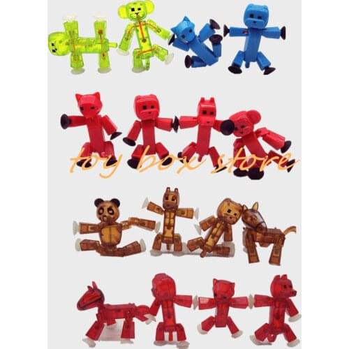 Sucker Robot Game Action Figure Role Play Sticky Robot Doll Toy Kids Gifts Clear Animal Loose Pick Yours No Box Finished Goods