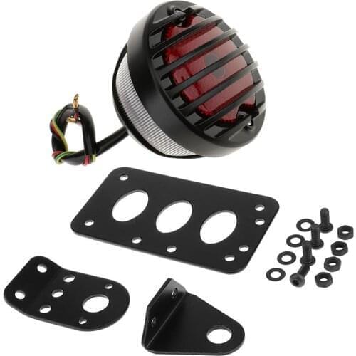 Taillight Knuckle Plate Assembly Kit Installation Accessory for Motorcycle Part